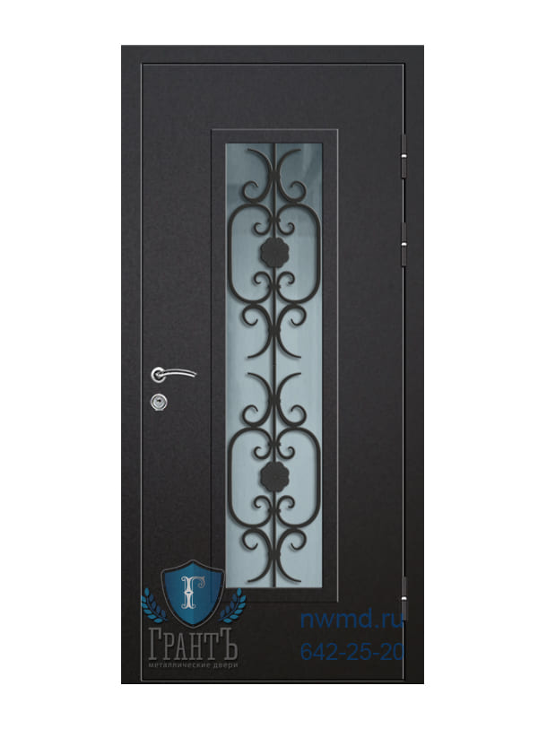Наружная металлическая дверь - 12-75