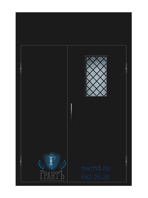 Входная металлическая дверь для подъезда - 03-98