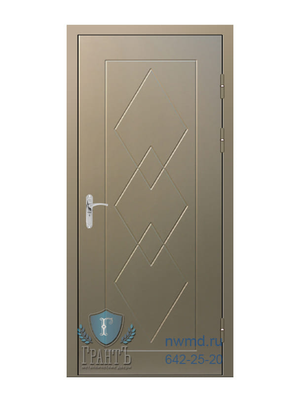 Входная металлическая дверь в квартиру - 10-68