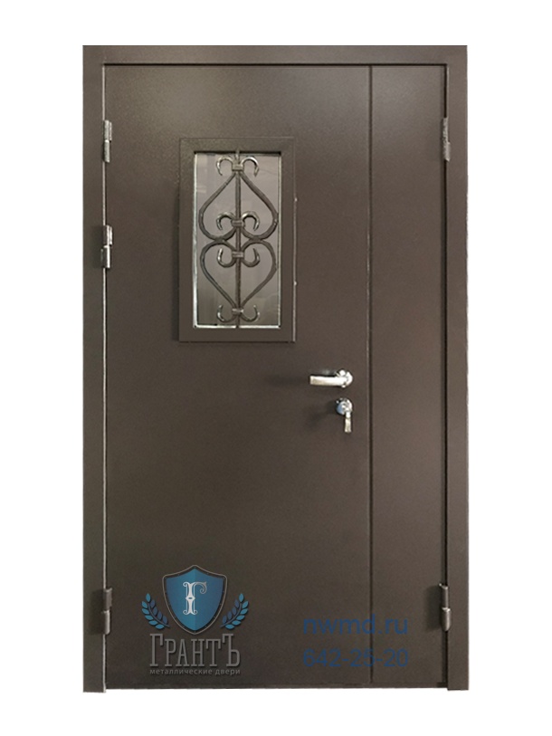 Входная металлическая дверь - 10-036