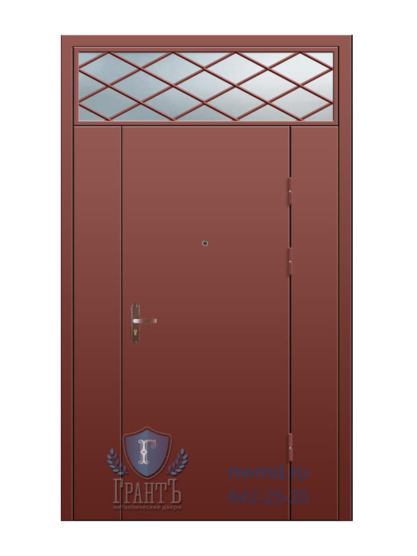 Металлическая тамбурная дверь - 04-66