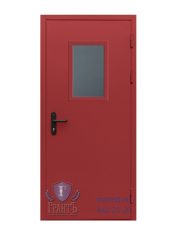 Техническая противопожарная дверь - 04-ДПМО-1-60