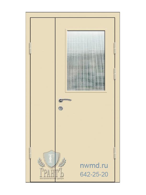 Металлическая тамбурная дверь - 04-82